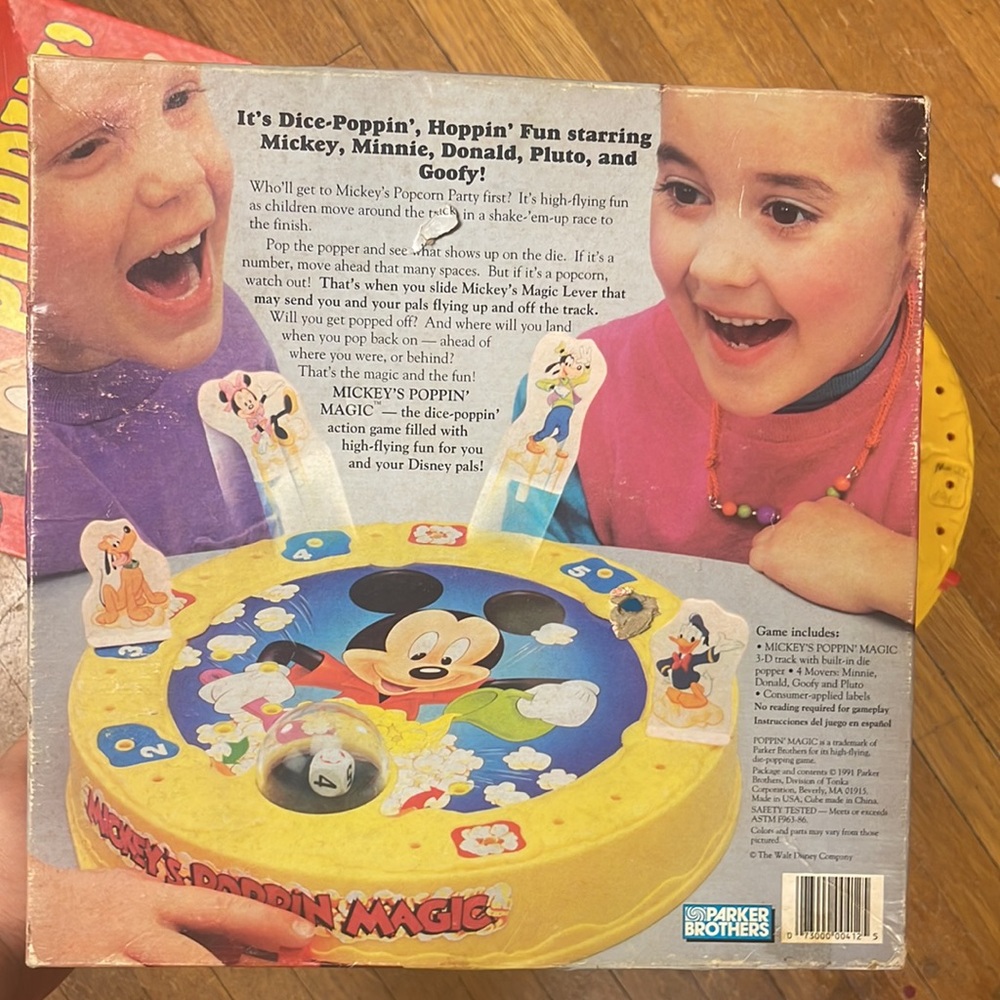 1991 Mickey’s Poppin’ magic vintage kids game - Picture 3 of 10
